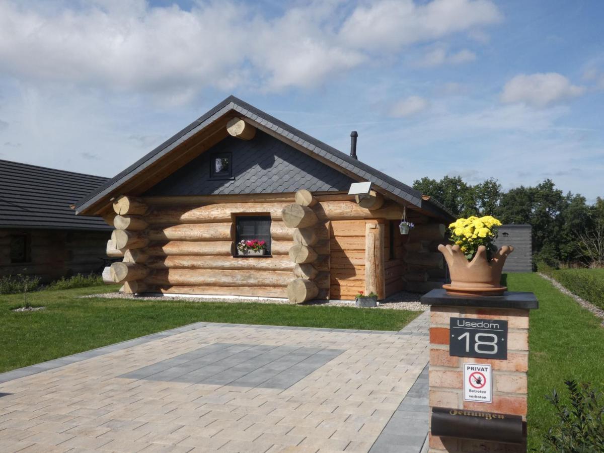 Naturstammhaus Tollensesee Groß Nemerow Dış mekan fotoğraf