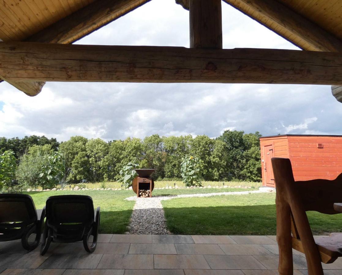 Naturstammhaus Tollensesee Groß Nemerow Dış mekan fotoğraf