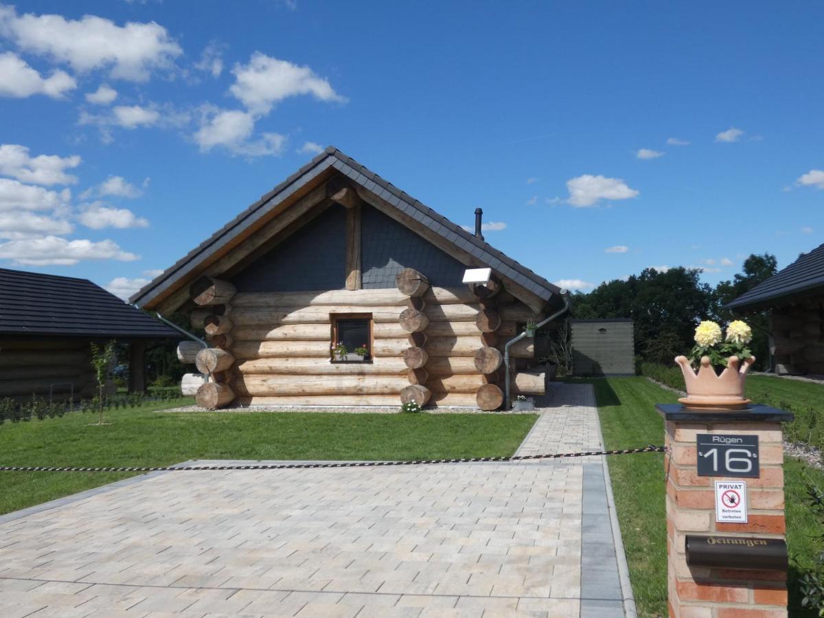 Naturstammhaus Tollensesee Groß Nemerow Dış mekan fotoğraf